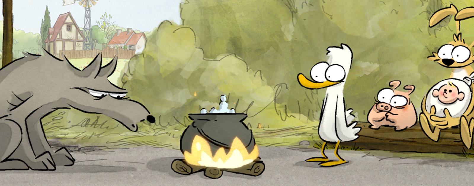 de grote boze vos en andere verhalen: baby is onderweg